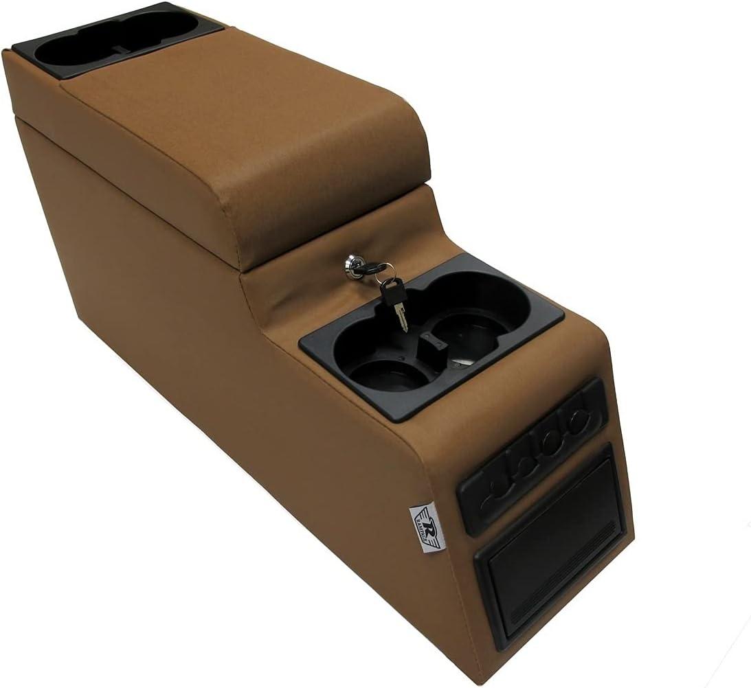 imageRAMPAGE PRODUCTS Locking Center Console for Jeep CJ  Black Denim  31515  Fits 19761983 Jeep CJ5  19761986 Jeep CJ7  19871995 Wrangler YJDenim Spice