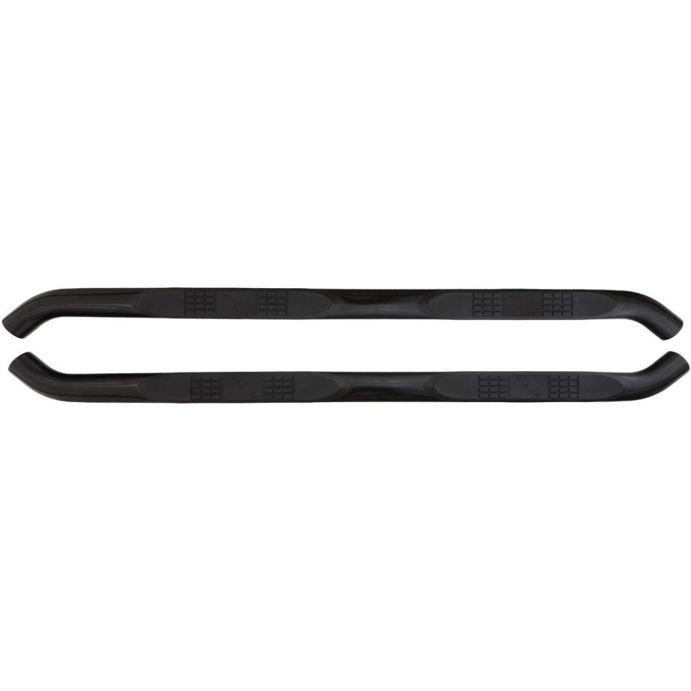 imageRAMPAGE PRODUCTS 3quot Round Bent Nerf Bars for Jeep Wrangler JL  Pair NoSlip Polyester Step Pads Steel Textured Black  8854  Fits 20182025 Jeep Wrangler JLU RubiconSaharaSport SSport 4Door