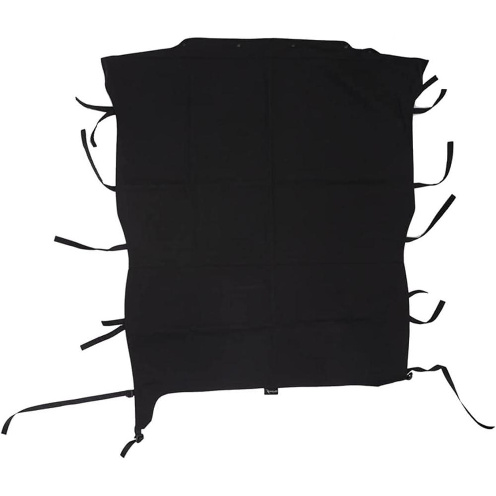 imageRAMPAGE PRODUCTS California Brief Soft Top for Jeep Wrangler JL  Extended OE Style Sail Cloth Black  91435  Fits 20182025 Jeep Wrangler JL 2Door