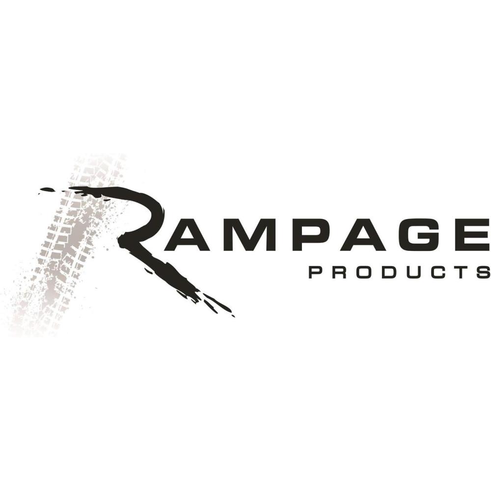 imageRAMPAGE PRODUCTS Rampage Windshield Upright Door Surround Attachment  Black Pair  69998  Fits 1987  1995 Jeep Wrangler YJ