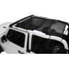 imageRAMPAGE PRODUCTS California Brief Soft Top for Jeep Wrangler JL  Black Mesh  91817  Fits 20182025 Jeep Wrangler JL 2Door