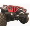 imageRAMPAGE PRODUCTS Front Rock Rage Bumper for Jeep Wrangler JK  Winch Plate Steel Textured Black  99306  Fits 20182025 Jeep Wrangler JLJLU  20072018 Wrangler JKJKU  20202025 Gladiator JT