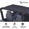 imageRAMPAGE PRODUCTS Rampage California Brief Soft Top  Vinyl Black  90701 Fits 1976  1986 Jeep CJ7