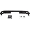 imageRAMPAGE PRODUCTS Rampage Double Tube Rear Bumper with Hitch Receiver  Steel Black  7648  Fits 1976  2006 Jeep CJ Wrangler YJ ampamp TJ