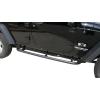 imageRAMPAGE PRODUCTS SRS Side Bar Retractable Rockguard Steps for Jeep Wrangler JK  Pair Steel Textured Black  88732  Fits 20072018 Jeep Wrangler JKU 4Door