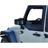 imageRAMPAGE PRODUCTS Towing Mirror Extensions for Jeep Wrangler JK  Black Pair  8605  Fits 20072018 Jeep Wrangler JK 2Door