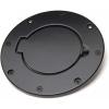 imageRAMPAGE PRODUCTS Rampage Fuel Door Cover  Billet Style Aluminum Black  75007  Fits 2007  2018 Jeep Wrangler JK