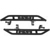 imageRAMPAGE PRODUCTS SRS Side Bar Retractable Rockguard Steps for Jeep Wrangler JL  Pair Steel Textured Black  88633  Fits 20182025 Jeep Wrangler JL 2Door