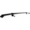 imageRAMPAGE PRODUCTS Windshield Header Channel for Jeep Wrangler JK  Black  901007  Fits 20072018 Jeep Wrangler JKJKU