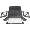 imageRampage Factory Replacement Soft Top  Vinyl Black Denim with Clear Windows  98715  Fits 1989  1994 Suzuki SidekickGeo TrackerBlack Denim