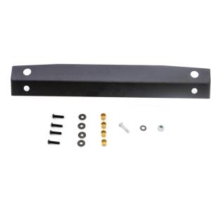 imageRAMPAGE PRODUCTS Front Skid Plate for Jeep Wrangler JL  Black Steel  7688  Fits 20182025 Jeep Wrangler JL