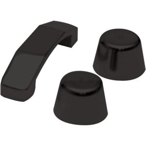 imageRAMPAGE PRODUCTS Hood Footman Loop and Windshield Stop for Jeep Wrangler TJJK  Black Stainless Steel  87611  Fits 19972006 Jeep Wrangler TJ  20072018 Jeep Wrangler JKJKU