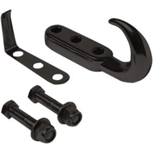 imageRampage Products Tow Hook Kit for Jeep WranglerCJ  Black Steel  7605  Fits 19451949 Jeep CJ2A  19541983 Jeep CJ5  19761986 Jeep CJ7  19421945 Willys  19871995 Wrangler YJ