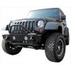 imageRAMPAGE PRODUCTS Front Mass Articulation Stubby Bumper for Jeep Wrangler JKJL  Stinger Steel Black  88509  Fits 20182025 Wrangler JLJLU  20072018 Wrangler JKJKU  20202025 Gladiator JT