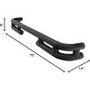 imageRAMPAGE PRODUCTS Rear Double Tubular Bumper for Jeep Wrangler JL  Black Steel  8822  Fits 20182025 Jeep Wrangler JLJLU