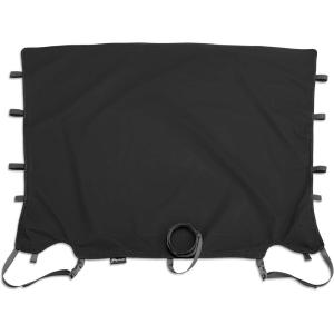 imageRAMPAGE PRODUCTS California Brief Soft Top for Jeep Wrangler YJ  Black Denim Vinyl  92815  Fits 19921995 Jeep Wrangler YJBlack Denim