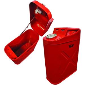 imageRAMPAGE PRODUCTS Trail Can Storage Box  Red Fits 5Gallon Metal Gas Can Mounts  86622  Universal Fit