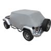 imageRAMPAGE PRODUCTS Cab Cover for Jeep Wrangler JK  Grey Waterproof Door Flaps  1164  Fits 20072018 Jeep Wrangler JKU 4Door