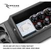 imageRAMPAGE PRODUCTS Locking Center Console for Jeep CJWrangler YJ  Spice Denim  31617  Fits 19761983 Jeep CJ5  19761986 Jeep CJ7  19871995 Wrangler YJBlack Denim