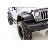 image:imageRAMPAGE PRODUCTS Flat Style Fender Flares for Jeep Wrangler JK  4Piece Set Black Bolts ABSMetal Black  57260640  Fits 20072018 Jeep Wrangler JK 2Door