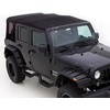 image:imageRampage Fender Flares  4Piece Set Rivet Style Black Textured Finish Black Bolts  58260640  Fits 2007  2018 Jeep Wrangler JK