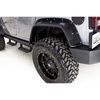 image:imageRAMPAGE PRODUCTS Flat Style Fender Flares for Jeep Wrangler JK  4Piece Set Black Bolts ABSMetal Black  57260640  Fits 20072018 Jeep Wrangler JK 2Door