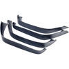 image:imageRampage Trail Fender Flares  4Piece Set Steel Black  867981  Fits 2007  2018 Jeep Wrangler JK